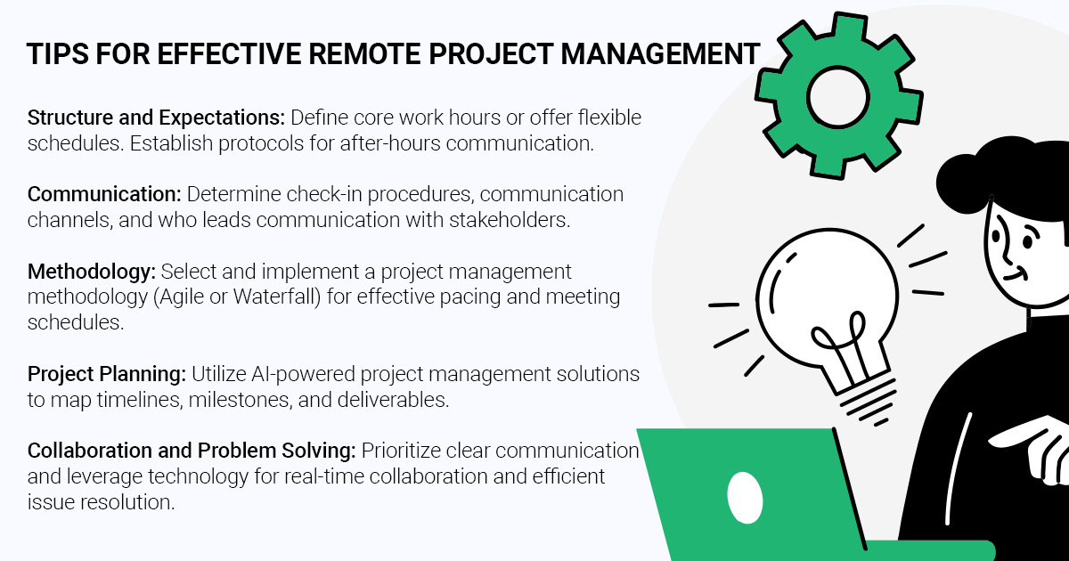 remote project management